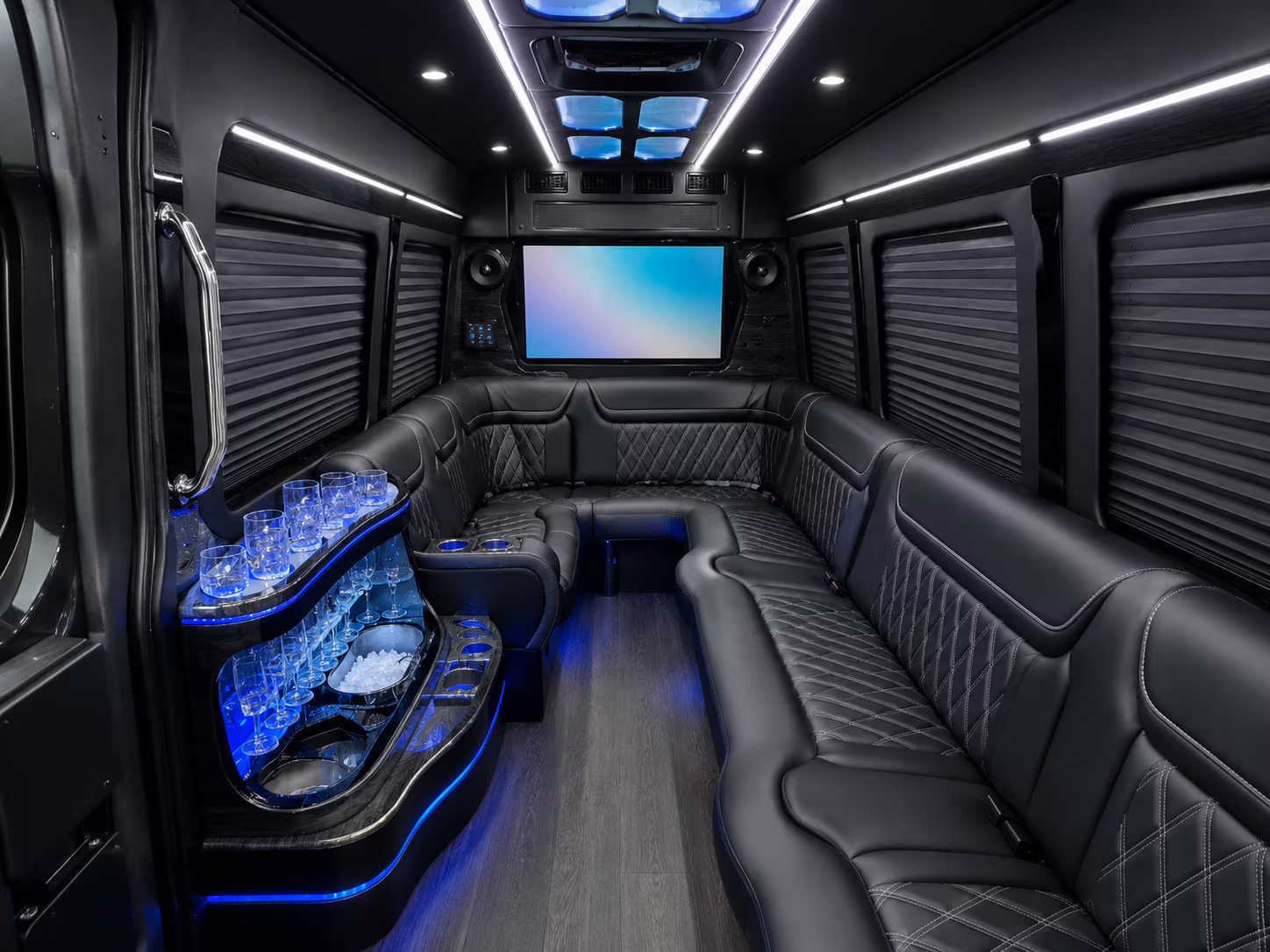 Phoenix Airport Shuttle & Transportation party bus exterior