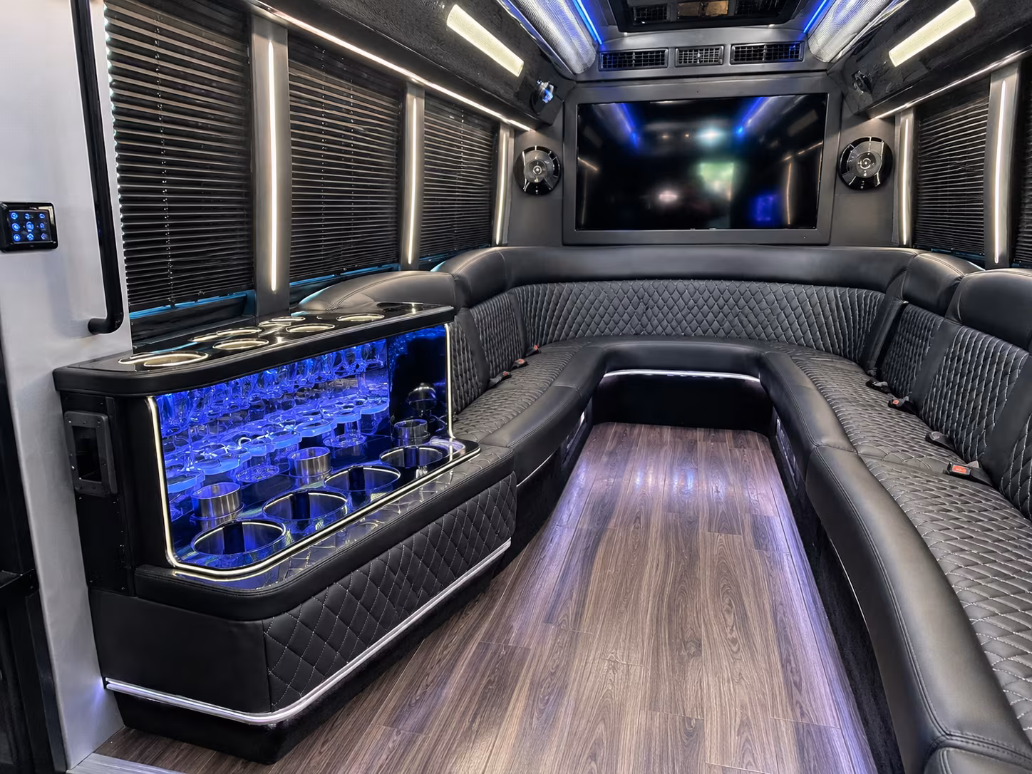 Phoenix Bachelor & Bachelorette Transportation party bus exterior
