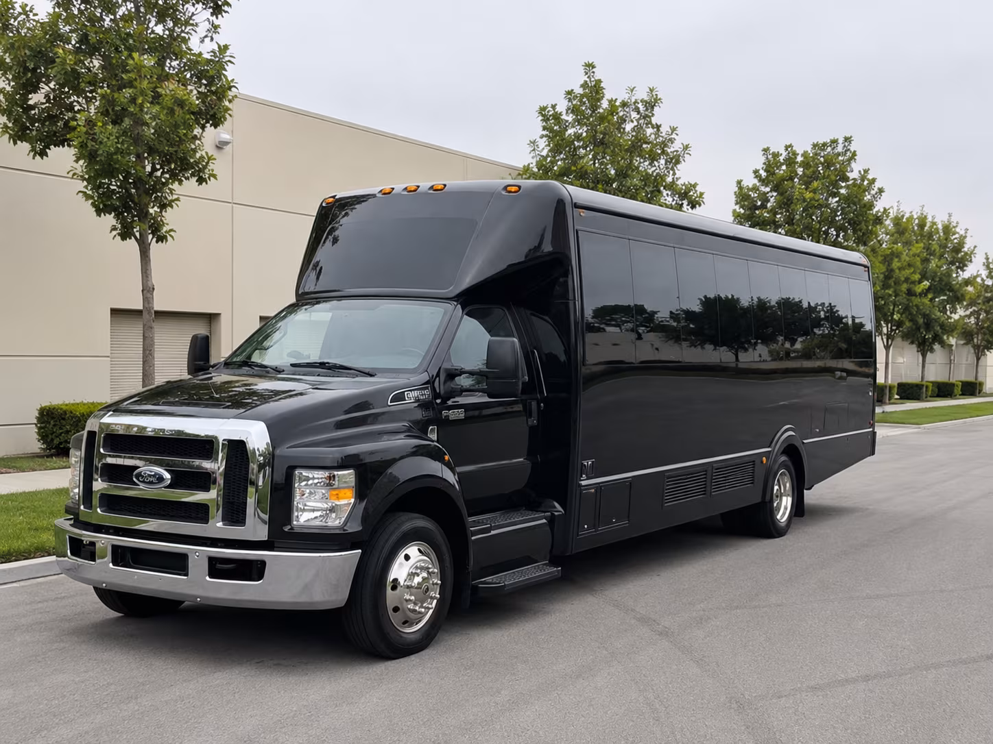Phoenix Concert & Music Festival Transportation party bus exterior