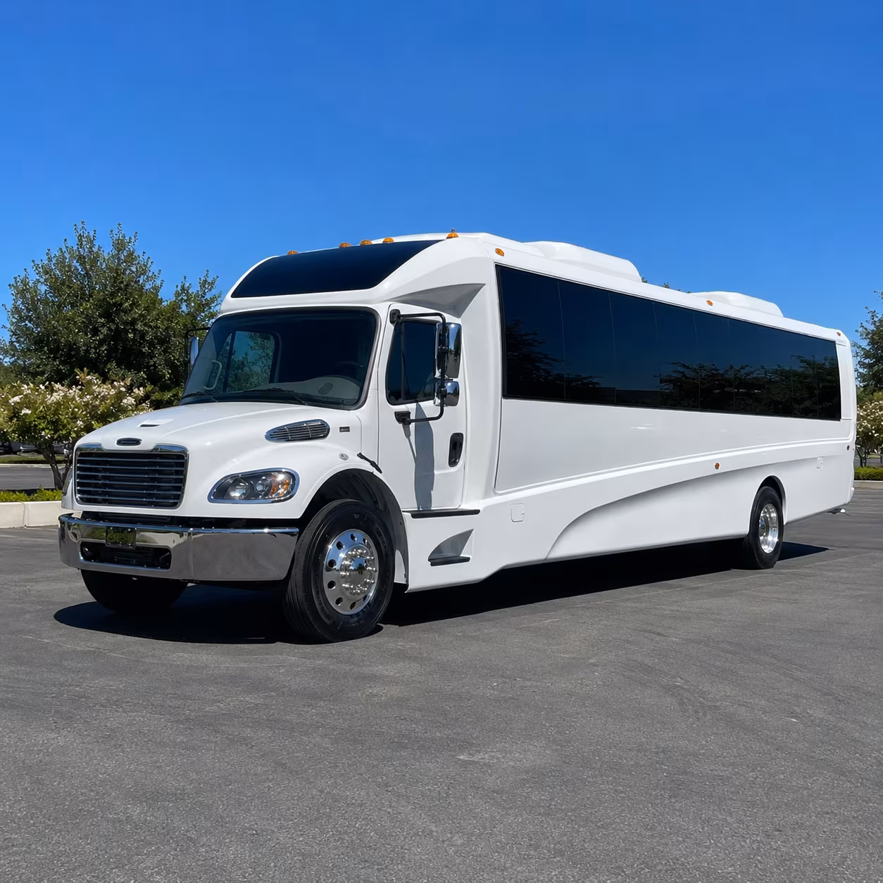 Phoenix Corporate Transportation party bus exterior