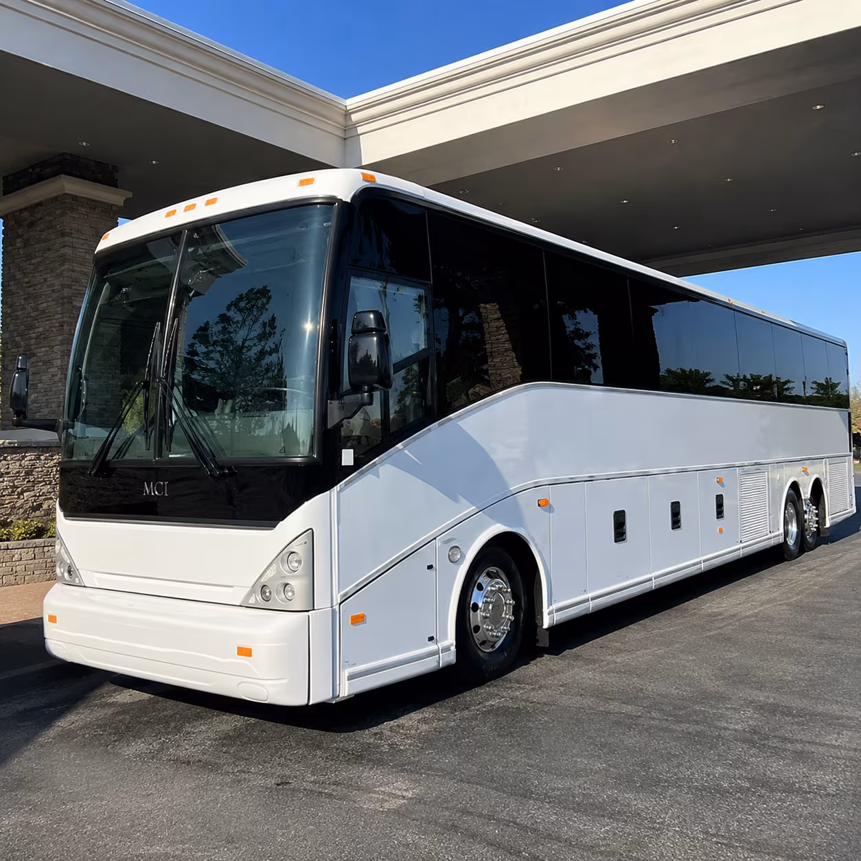 Phoenix Corporate Transportation party bus exterior