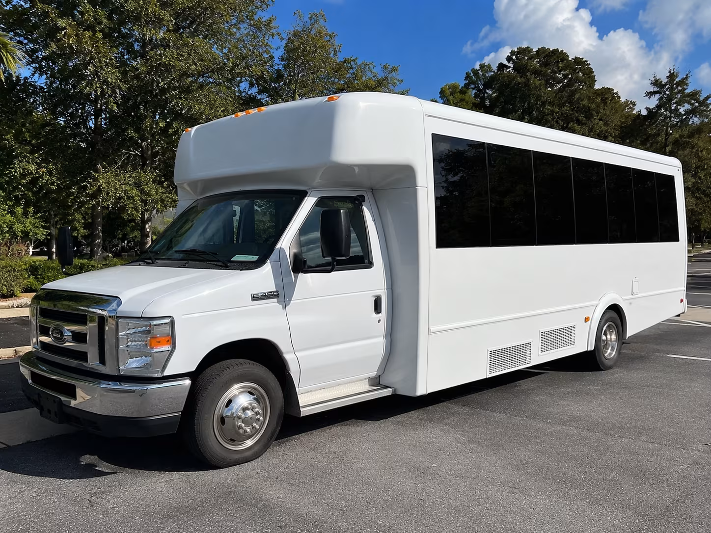 Phoenix Private Event Transportation party bus exterior