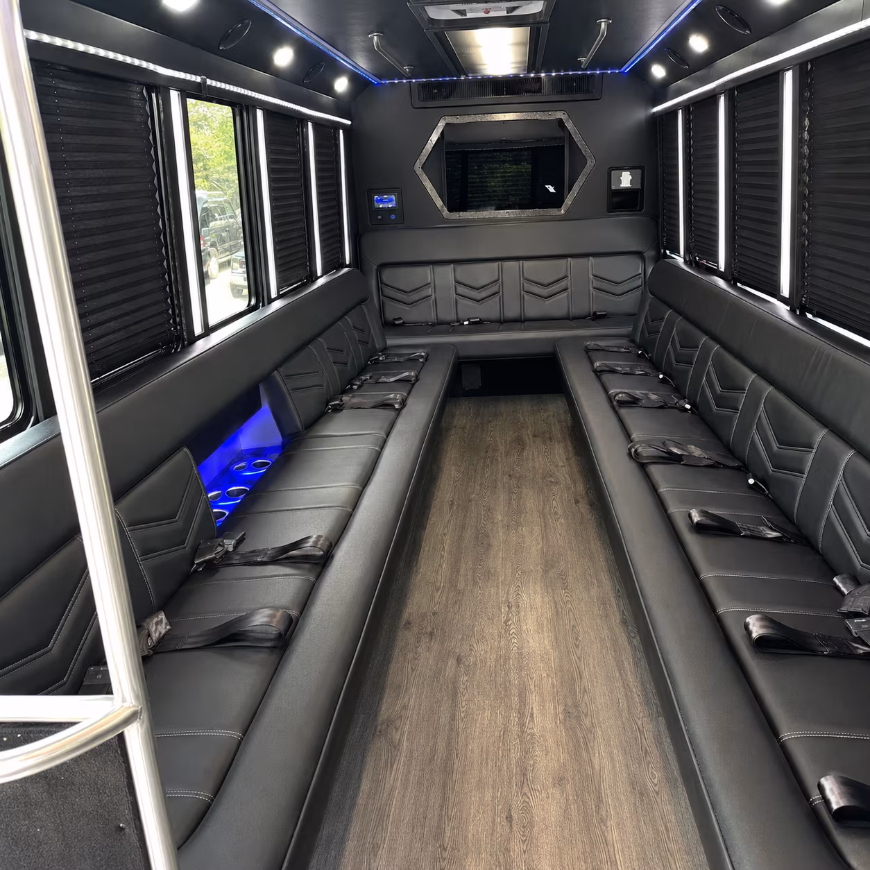 Phoenix Prom & Homecoming Transportation party bus exterior