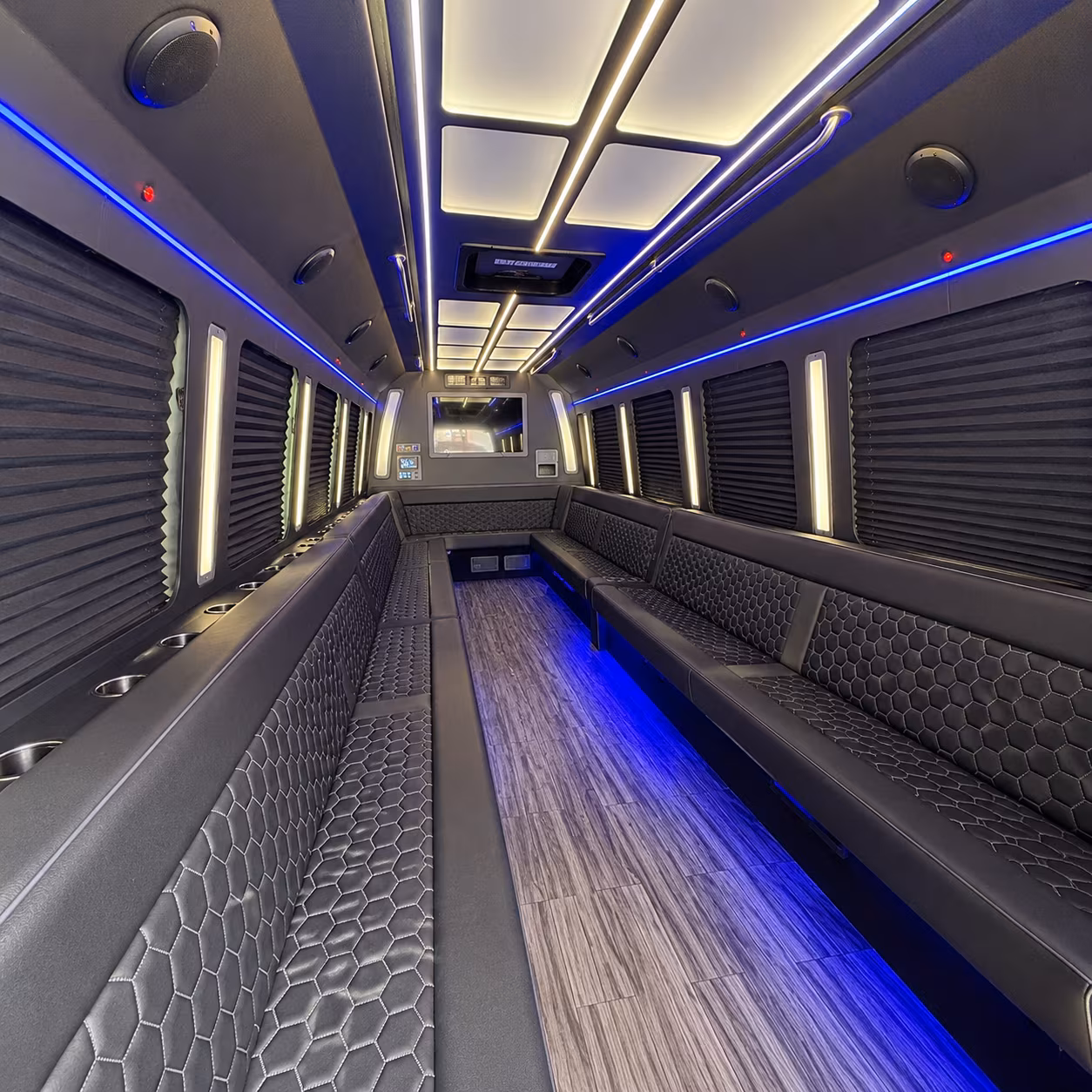 Phoenix Prom & Homecoming Transportation party bus exterior