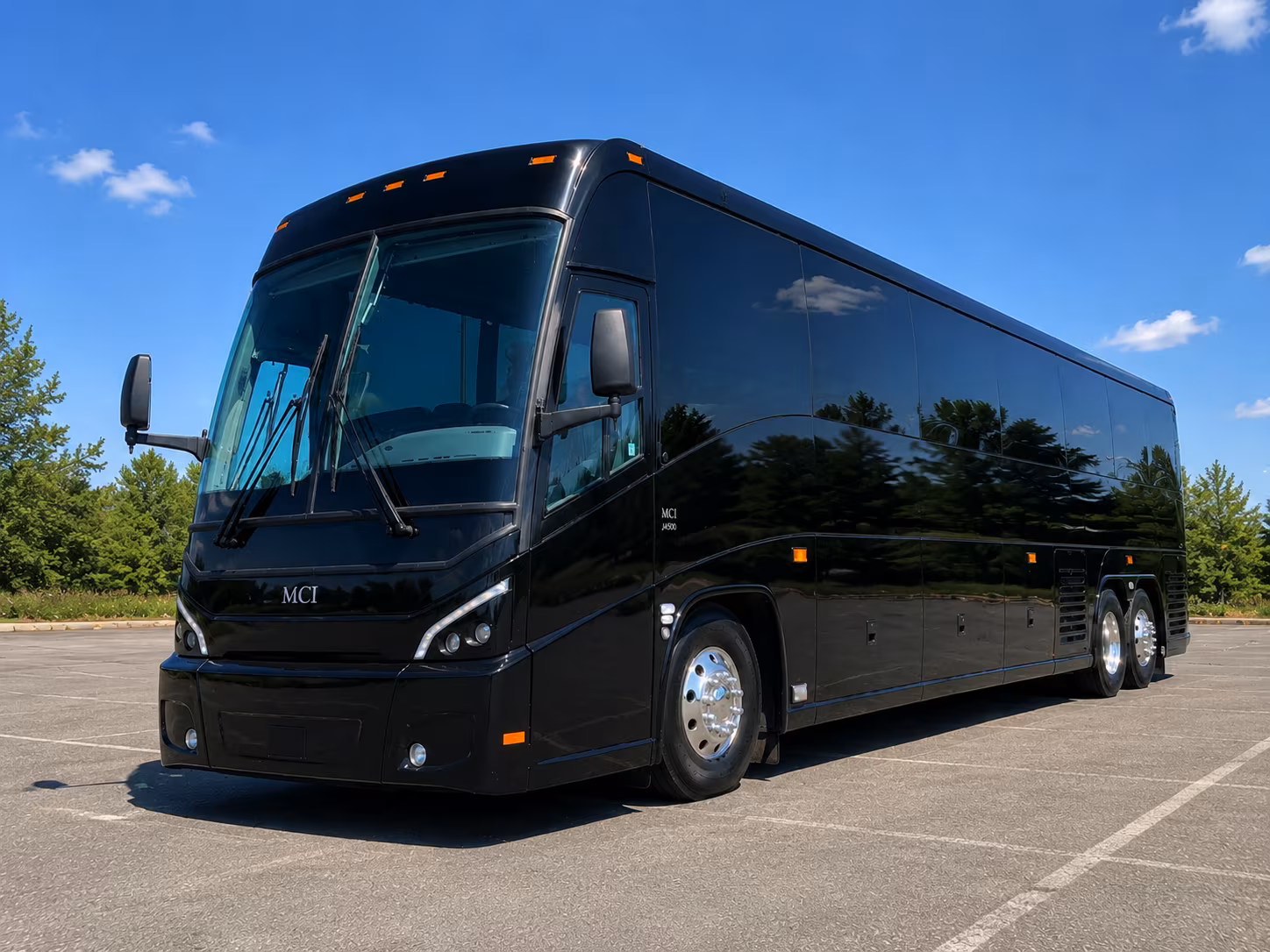 Phoenix School Event Transportation party bus exterior