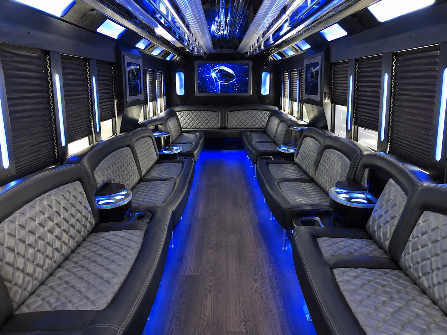 Phoenix Wedding Transportation party bus exterior