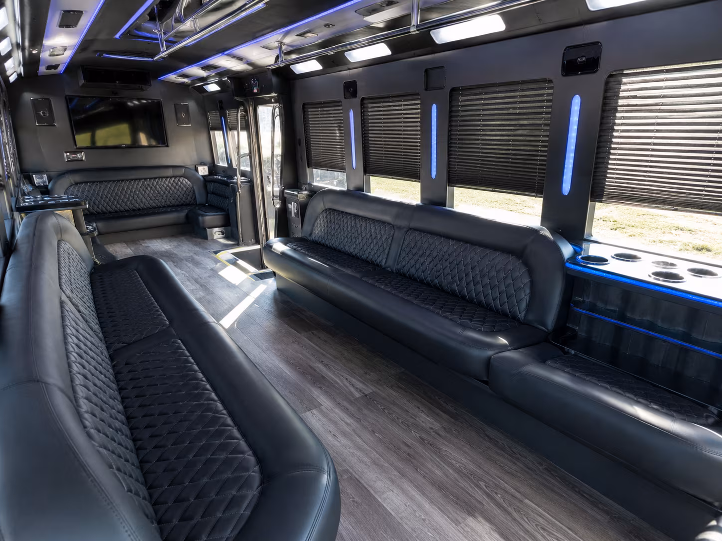 Phoenix Wedding Transportation onboard seating
