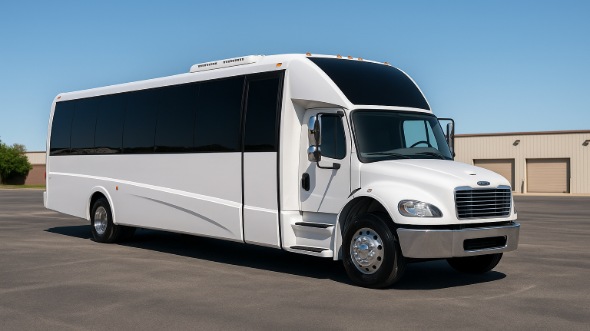 Exterior of Charter Bus Company Phoenix's 30 Passenger Minibus in Phoenix