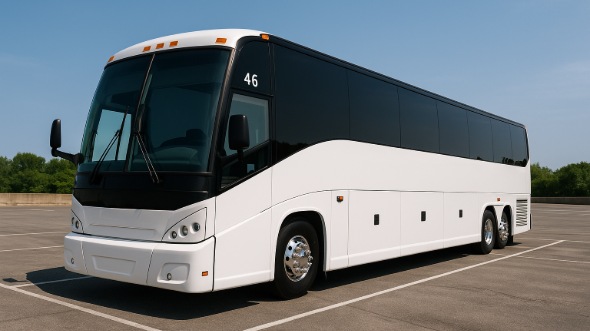 Exterior of Charter Bus Company Mesa's 40 Passenger Party Bus in Mesa