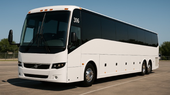 Exterior of Charter Bus Company Phoenix's 44 Passenger Charter Bus in Phoenix