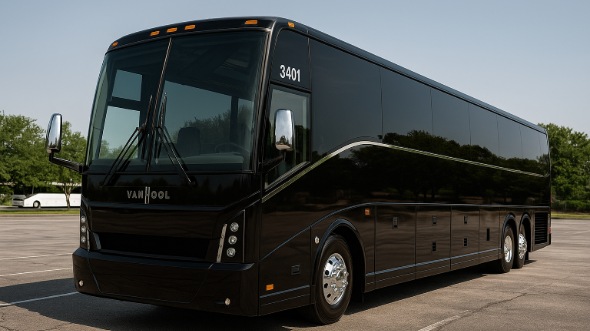 Exterior of Charter Bus Company Phoenix's 48 Passenger Charter Bus in Phoenix
