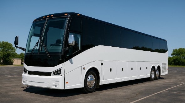 Exterior of Charter Bus Company Scottsdale's 50 Passenger Party Bus in Scottsdale