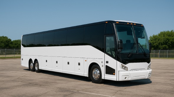 Exterior of Charter Bus Company Surprise's 50 Passenger Party Bus in Surprise