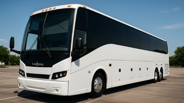 Exterior of Charter Bus Company Phoenix's 54 Passenger Charter Bus in Phoenix