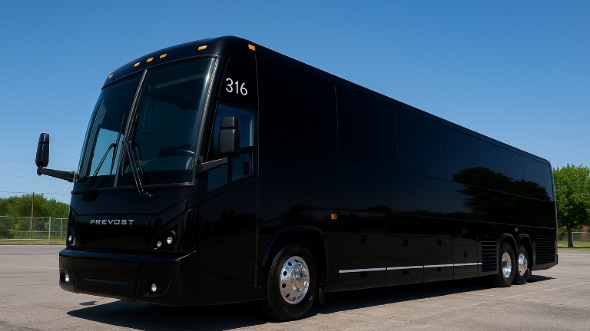 Exterior of Charter Bus Company Phoenix's 55 Passenger Charter Bus in Phoenix