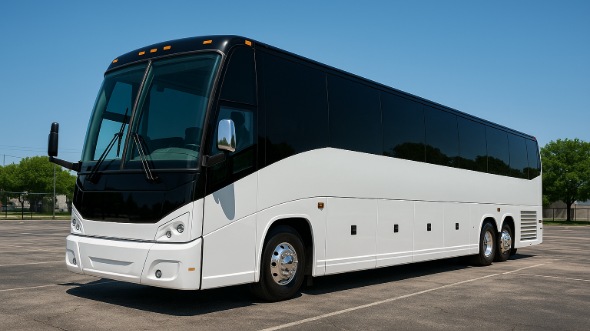 Exterior of Charter Bus Company Phoenix's 56 Passenger Charter Bus in Phoenix